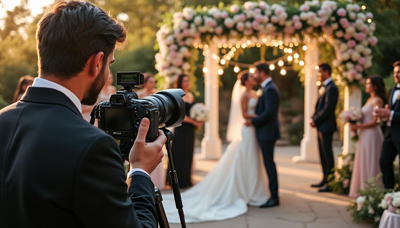 Quel est le prix d'un photographe pour un mariage ? 1 découvrez tout ce qu'il faut savoir sur le prix d'un photographe pour un mariage. comparez les tarifs, explorez les différentes options et trouvez le professionnel idéal pour capturer les moments précieux de votre journée spéciale.