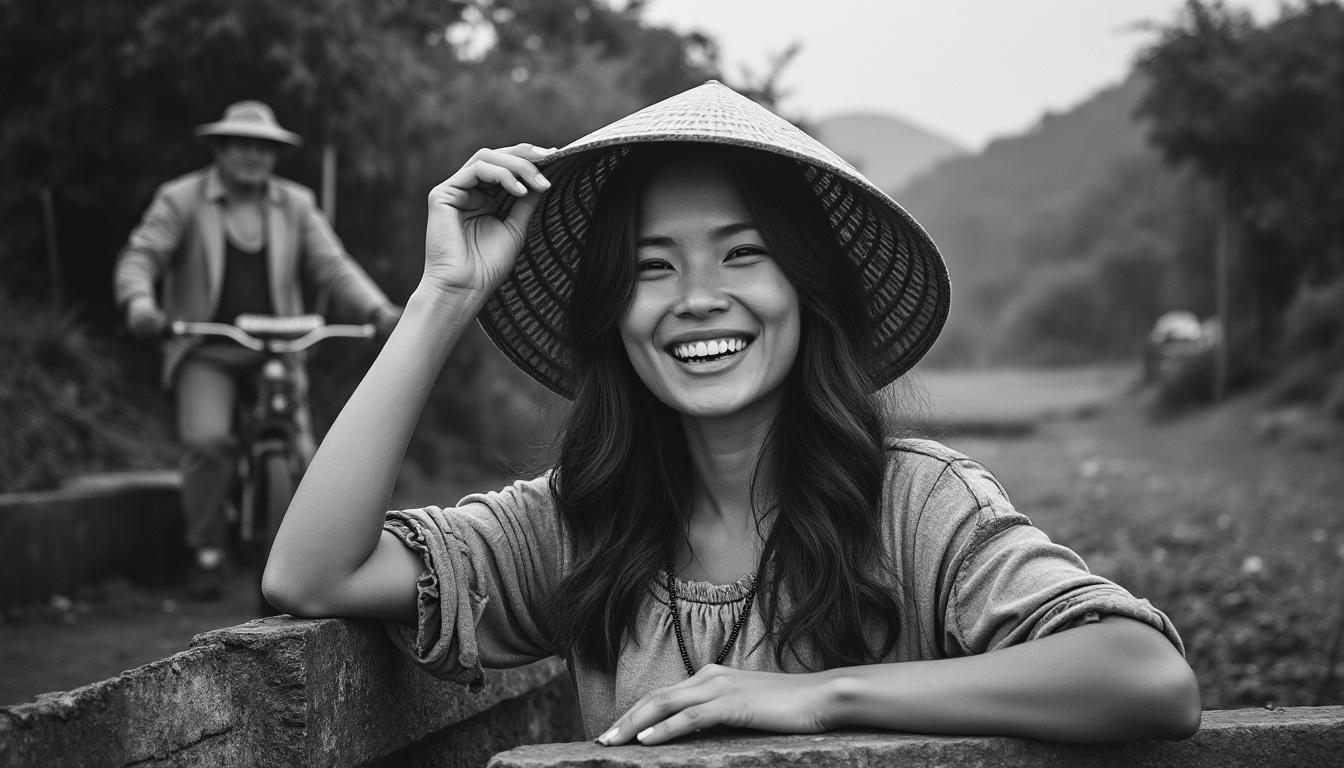 découvrez le parcours captivant de nataly robert au vietnam, illustré par une série émouvante de photographies en noir et blanc qui capturent l'essence du pays et de ses habitants. une immersion visuelle et artistique à ne pas manquer.