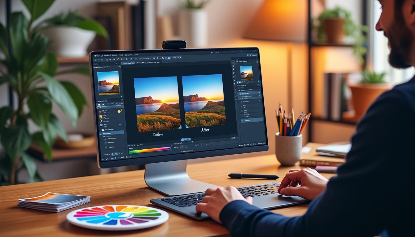 Photoshop Express : Les avantages d'une version simplifiée 12 découvrez photoshop express, la version simplifiée d'adobe photoshop, conçue pour les utilisateurs qui souhaitent retoucher des photos facilement et rapidement. explorez ses avantages, tels que des outils intuitifs, des fonctionnalités optimisées pour les appareils mobiles et une interface conviviale qui rend la création graphique accessible à tous.