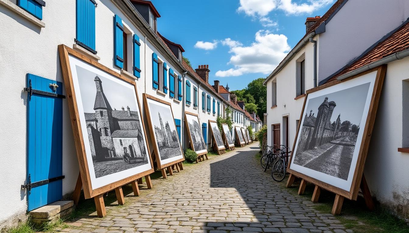 Un village breton se mĂ©tamorphose en galerie Ă ciel ouvert durant quatre mois 3 dĂ©couvrez comment un charmant village breton se transforme en une galerie d'art Ă ciel ouvert pendant quatre mois, offrant aux visiteurs une expĂ©rience unique Ă travers des Ćuvres d'art magnifiques et des paysages enchanteurs.