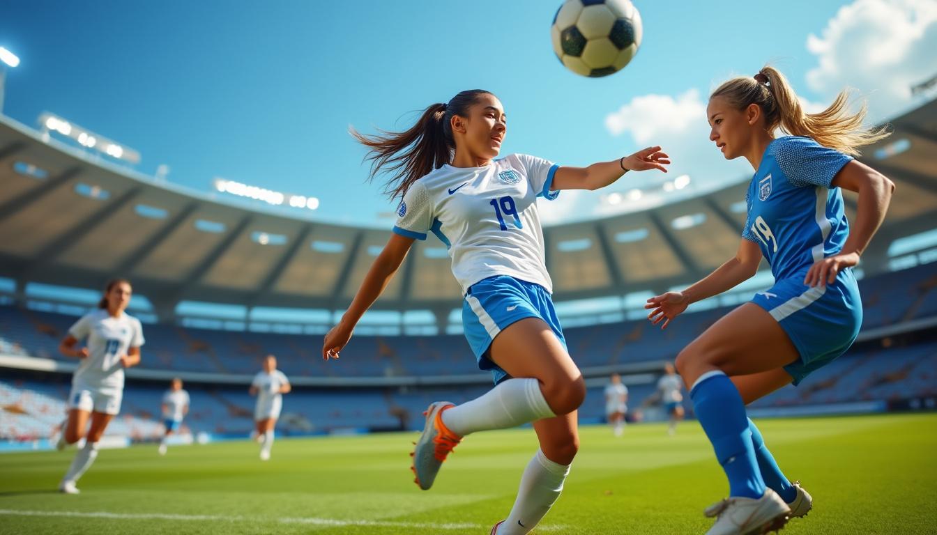 Elle peut le faire - Une exploration de la photographie du football féminin 7 découvrez 'elle peut le faire', une plongée fascinante dans la photographie du football féminin. explorez les récits inspirants, les images puissantes et l'impact croissant de ce sport en pleine évolution, mettant en lumiÚre les athlÚtes qui bousculent les codes et redéfinissent le jeu.