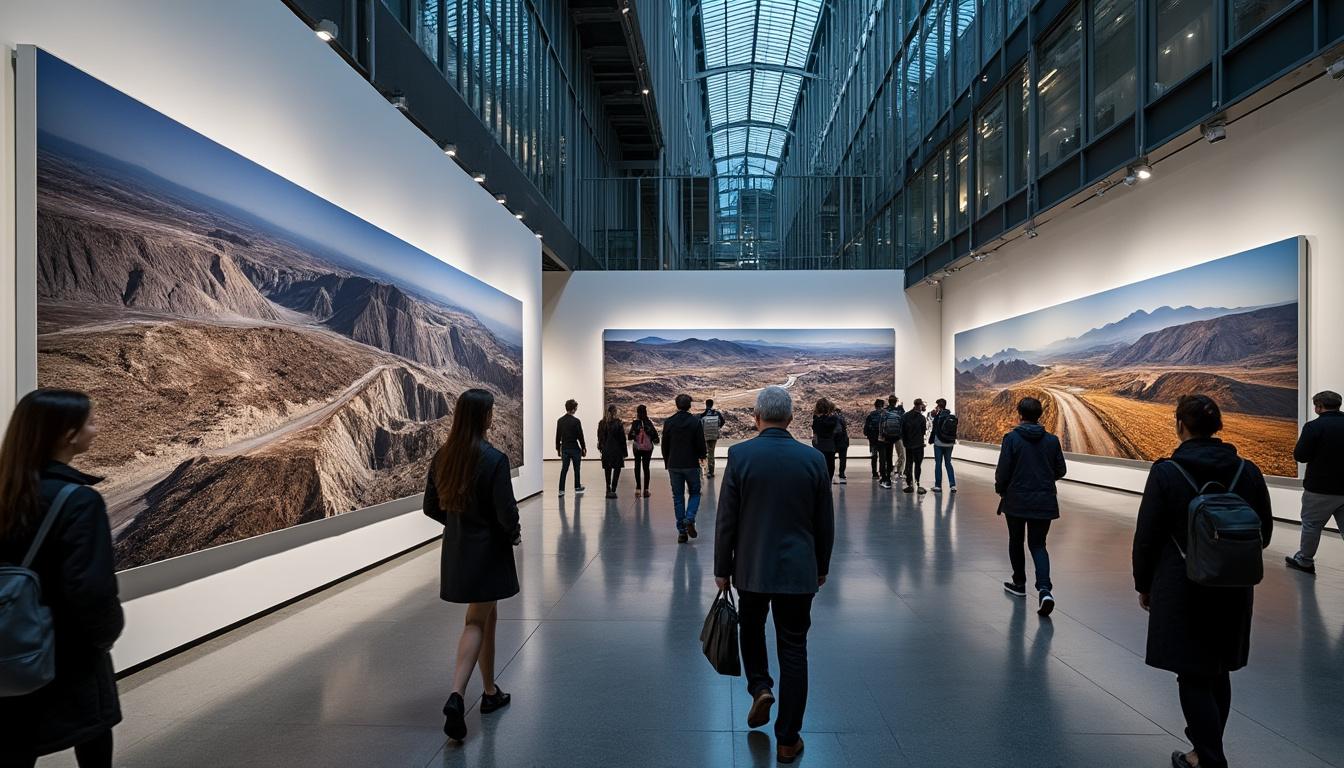 le centre international de la photographie (cip) met en lumière edward burtynsky et son exposition sur la grande accélération 2 découvrez l'exposition captivante d'edward burtynsky au centre international de la photographie (cip), mettant en lumière ses œuvres sur la grande accélération. plongez dans une réflexion visuelle sur l'impact de l'activité humaine à travers des photographies saisissantes.