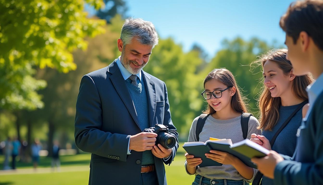 Le temps sous l'objectif : un sous-préfet partage sa passion de la photographie avec des jeunes 16 découvrez comment un sous-préfet transmet sa passion pour la photographie à de jeunes talents. plongée dans un projet inspirant qui allie engagement citoyen et créativité, où le temps sous l'objectif devient un véritable lien entre générations.