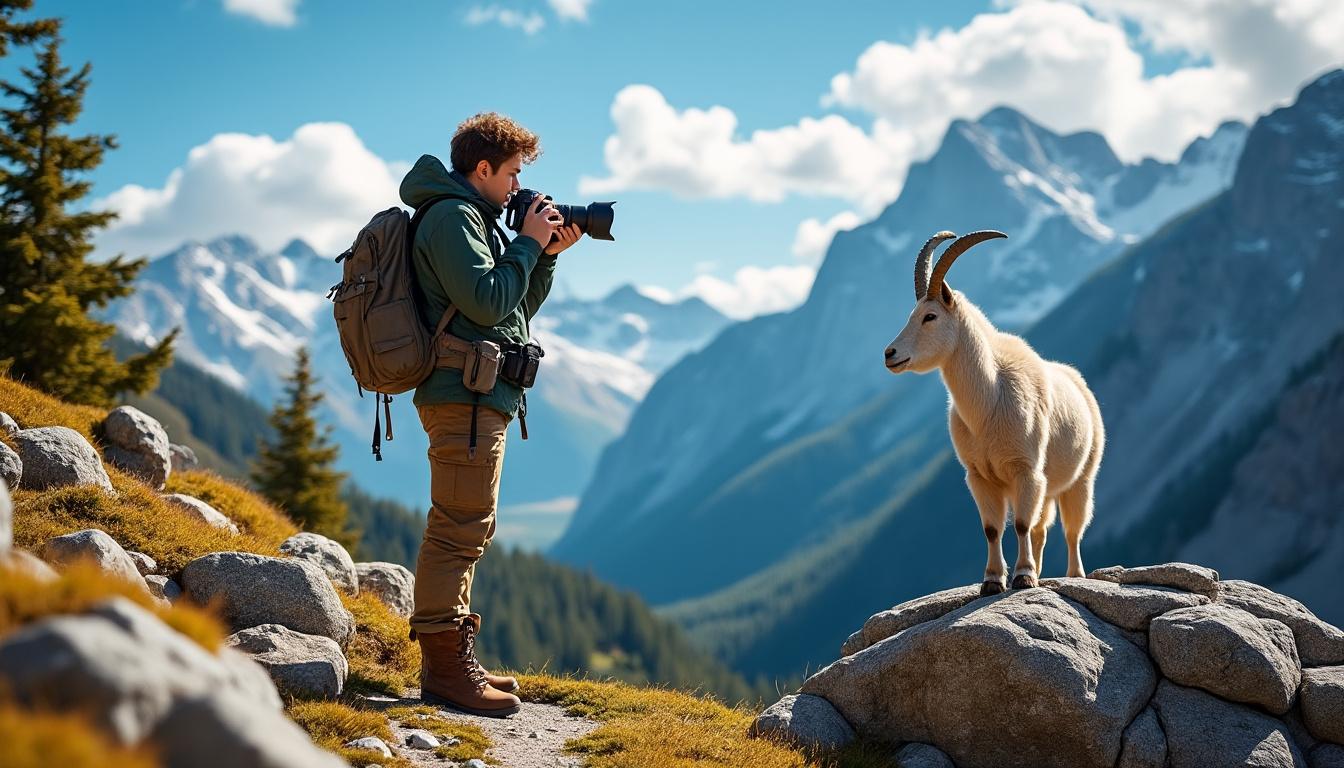 découvrez lubin godin, jeune photographe savoyard de 13 ans, passionné de nature. à travers son objectif discret, il immortalise la faune et capture des moments magiques sans jamais déranger les animaux.