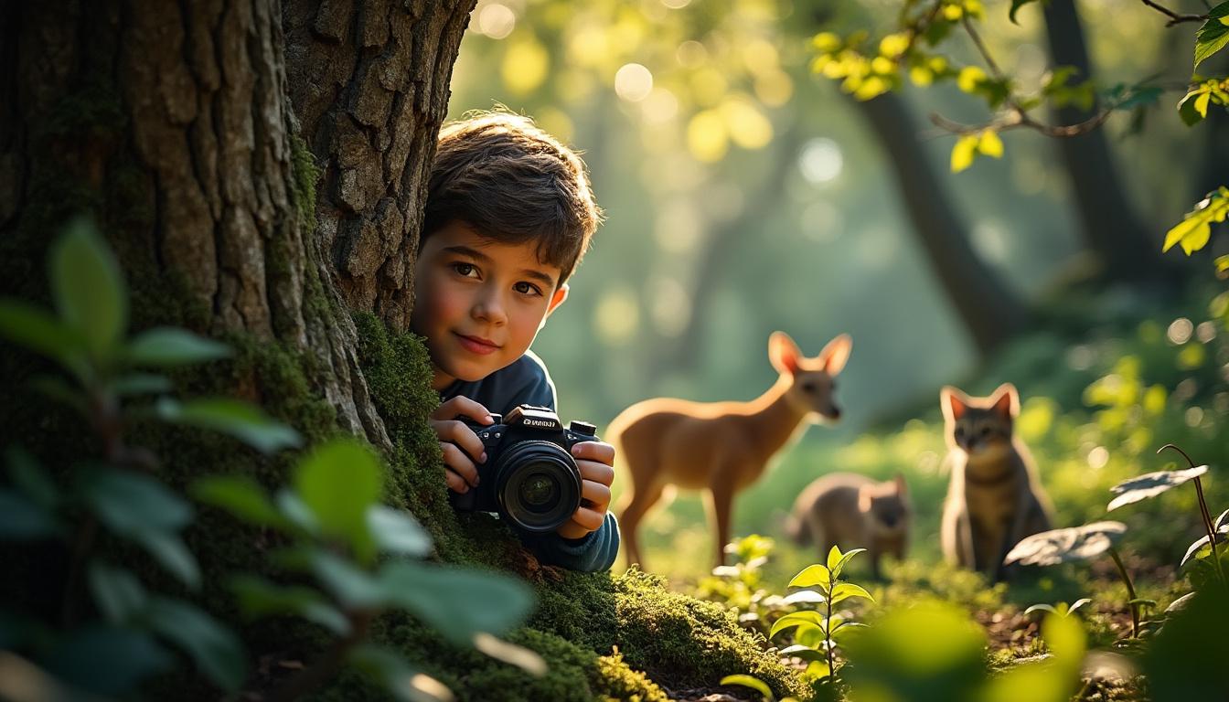 découvrez lubin godin, un jeune prodige savoyard de 13 ans, passionné de photographie animalière. il saisit des moments uniques de la faune avec une discrétion remarquable, offrant des clichés authentiques et magiques.