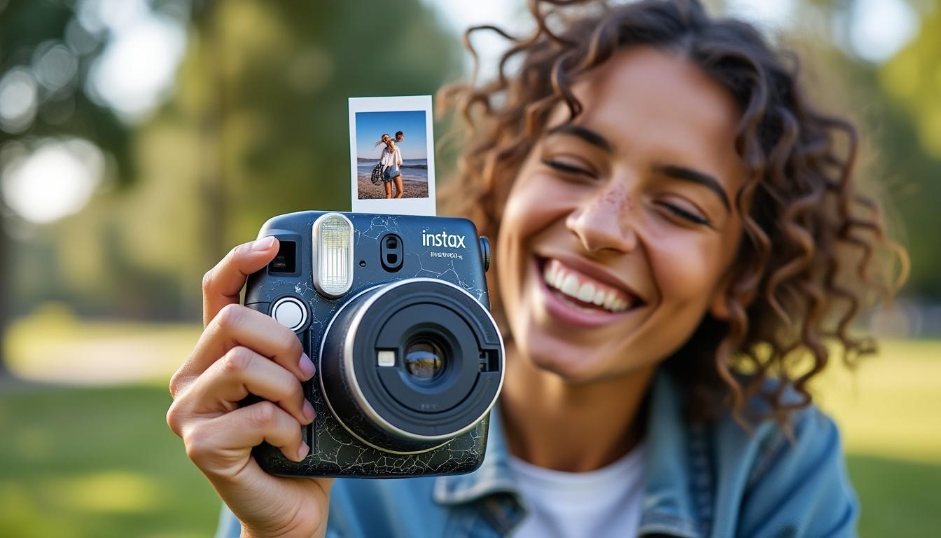 découvrez instax, la caméra photo instantanée qui capture vos moments précieux en un instant. immortalisez chaque souvenir avec simplicité et style.