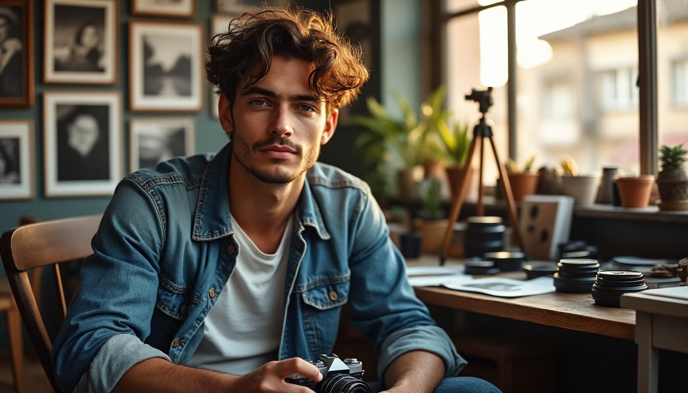 découvrez l'interview exclusive d'antoine, photographe et fils de flavie flament, qui partage son parcours artistique et révèle comment sa mère constitue une source d'inspiration inépuisable.