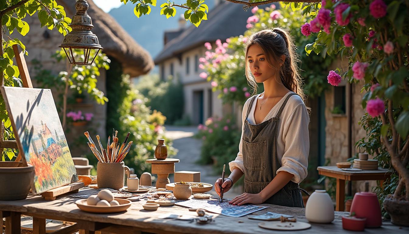 découvrez comment l'artiste marta bogdanska s'installe et transforme le village en un véritable foyer de créativité, mêlant art et vie locale avec passion.
