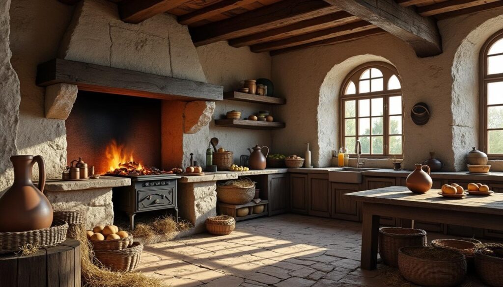 découvrez au sud de nantes une artiste qui saisit avec l'élégance et la finesse d'un peintre du xviiie siècle les cuisines des habitants, révélant leur charme unique et authentique.