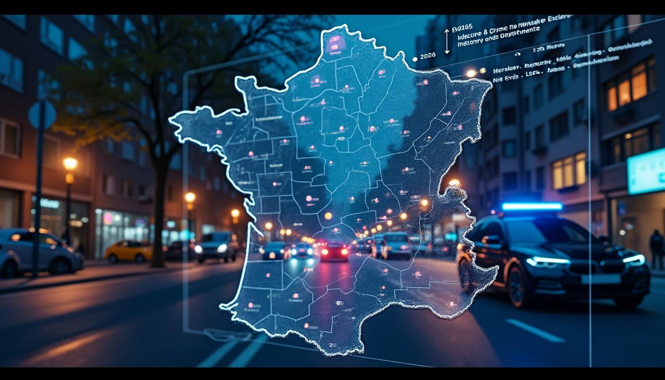 découvrez la cartographie départementale exclusive de l'insécurité et de la délinquance en 2025, une analyse approfondie pour mieux comprendre les enjeux actuels, proposée par interstats.