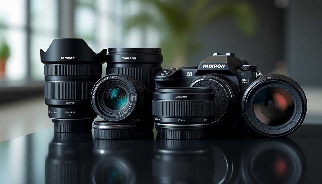 découvrez les optiques tamron, alliant qualité et performance, pour sublimer chaque prise de vue avec votre appareil photo.