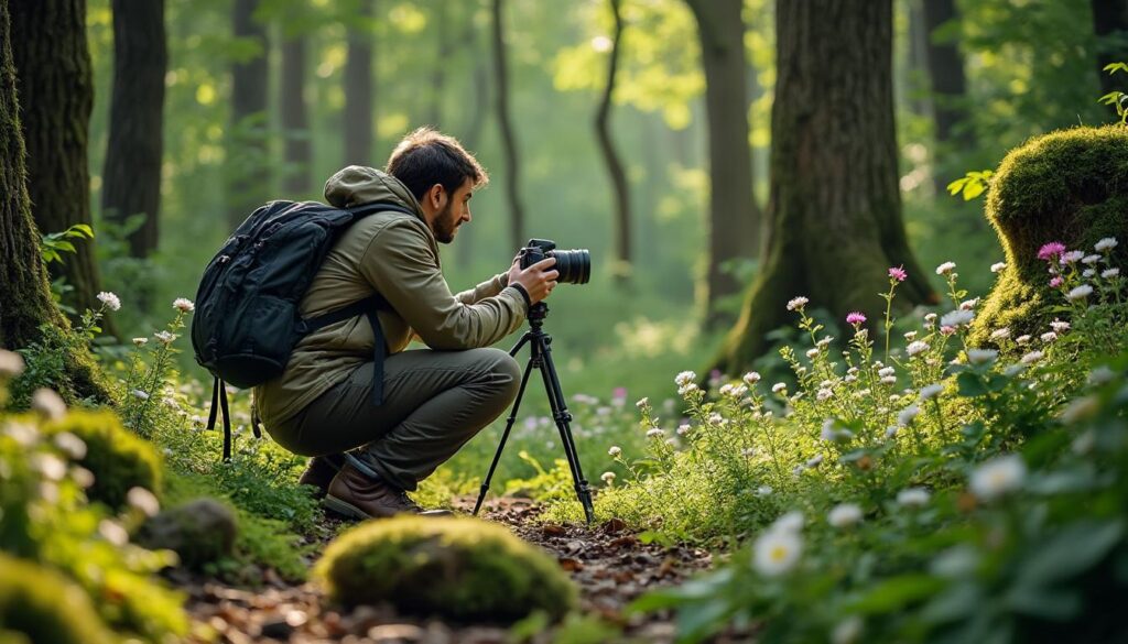 découvrez la passion de yannick fourié pour la nature à montaigut-sur-save, qui capture avec émotion la beauté envoûtante de la forêt de bouconne à travers ses photographies uniques.