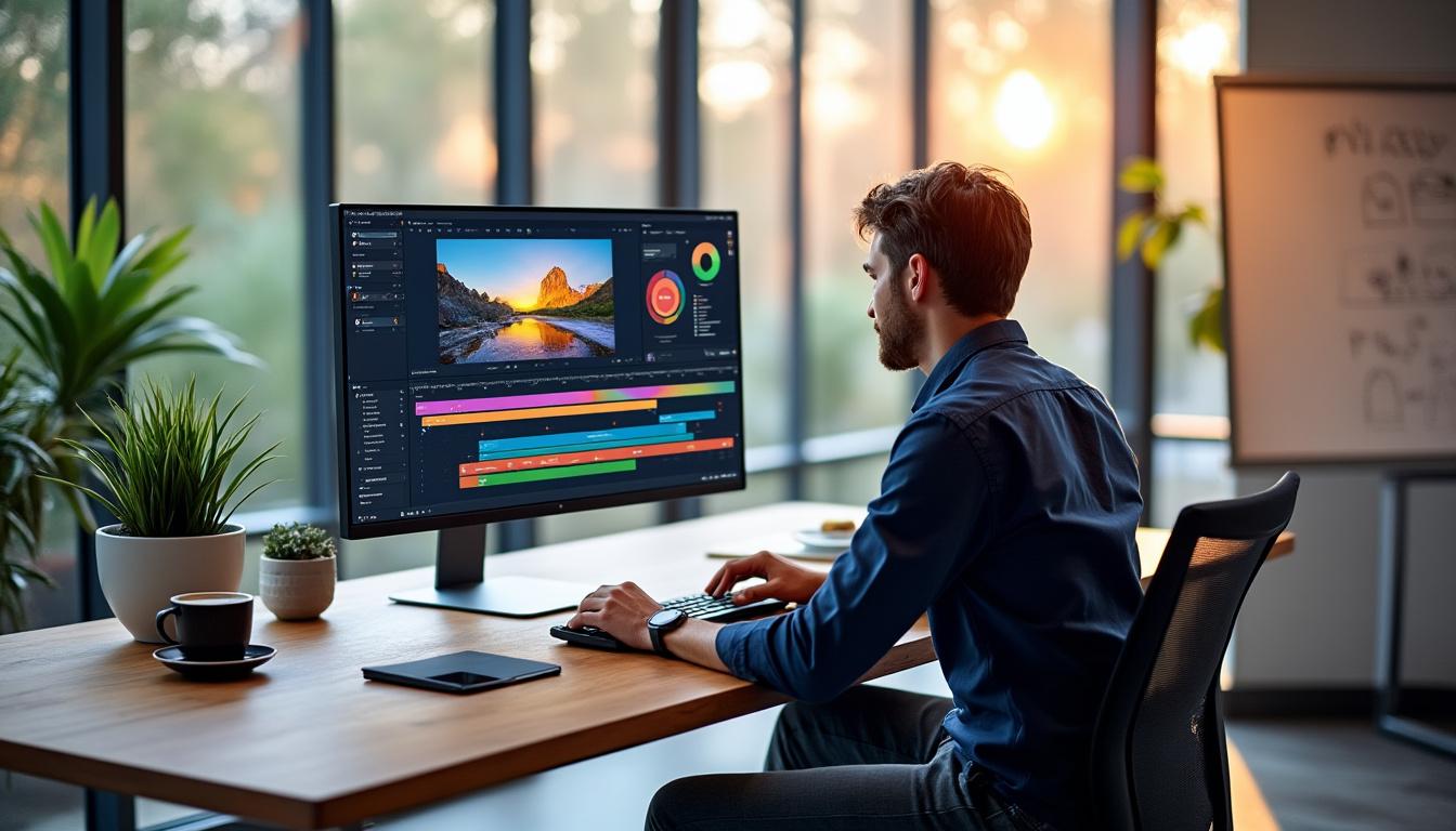 photopea est un éditeur photo en ligne gratuit qui offre des fonctionnalités avancées similaires à photoshop, idéal pour retoucher vos images sans installation de logiciel.