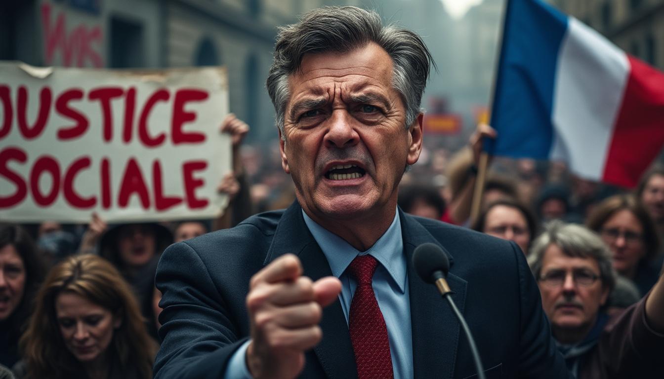 jean-luc mélenchon critique vivement ce qu'il appelle « l'armée des bras cassés » parmi les forces de gauche hors de la france insoumise, soulignant les divisions et faiblesses du camp progressiste.