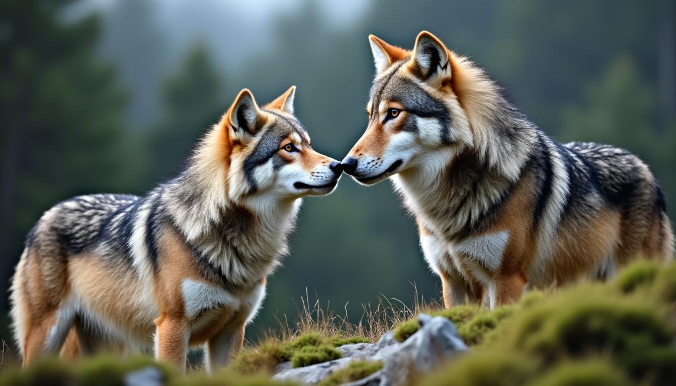 ArdÚche : Deux loups capturés en photo prÚs du col de l'Escrinet, une possible rencontre amoureuse 1 en ardÚche, deux loups ont été capturés en photo prÚs du col de l'escrinet, laissant entrevoir une possible rencontre amoureuse entre ces animaux sauvages.