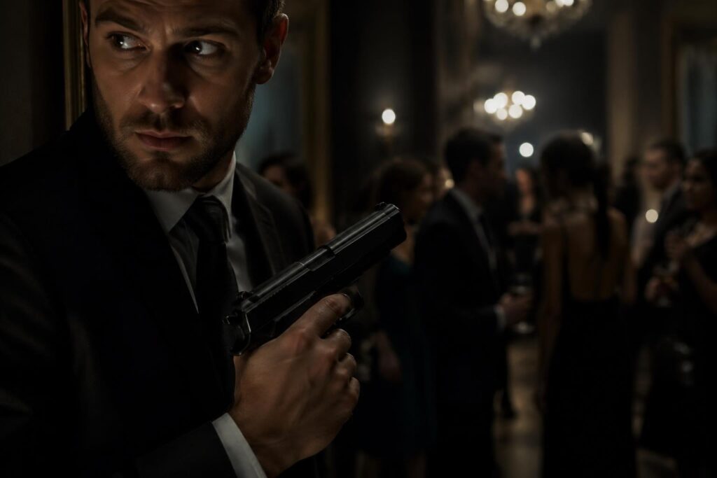 lors du gala de la presse, un suspect a été photographié avec son arme avant de commettre une attaque, suscitant une vive émotion et une enquête en cours.