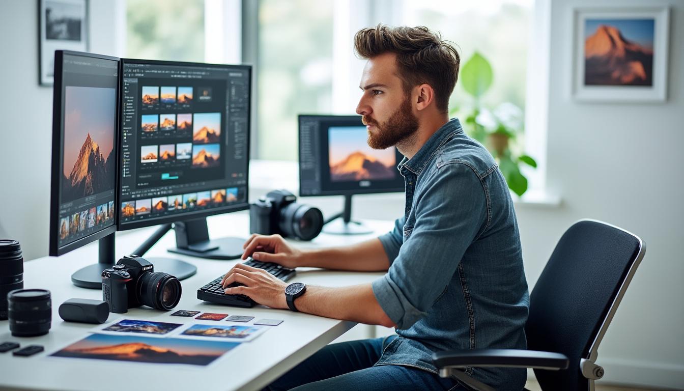 découvrez comment choisir l'ordinateur parfait pour la photographie, adapté à vos besoins et optimisé pour le traitement d'images et la retouche photo.