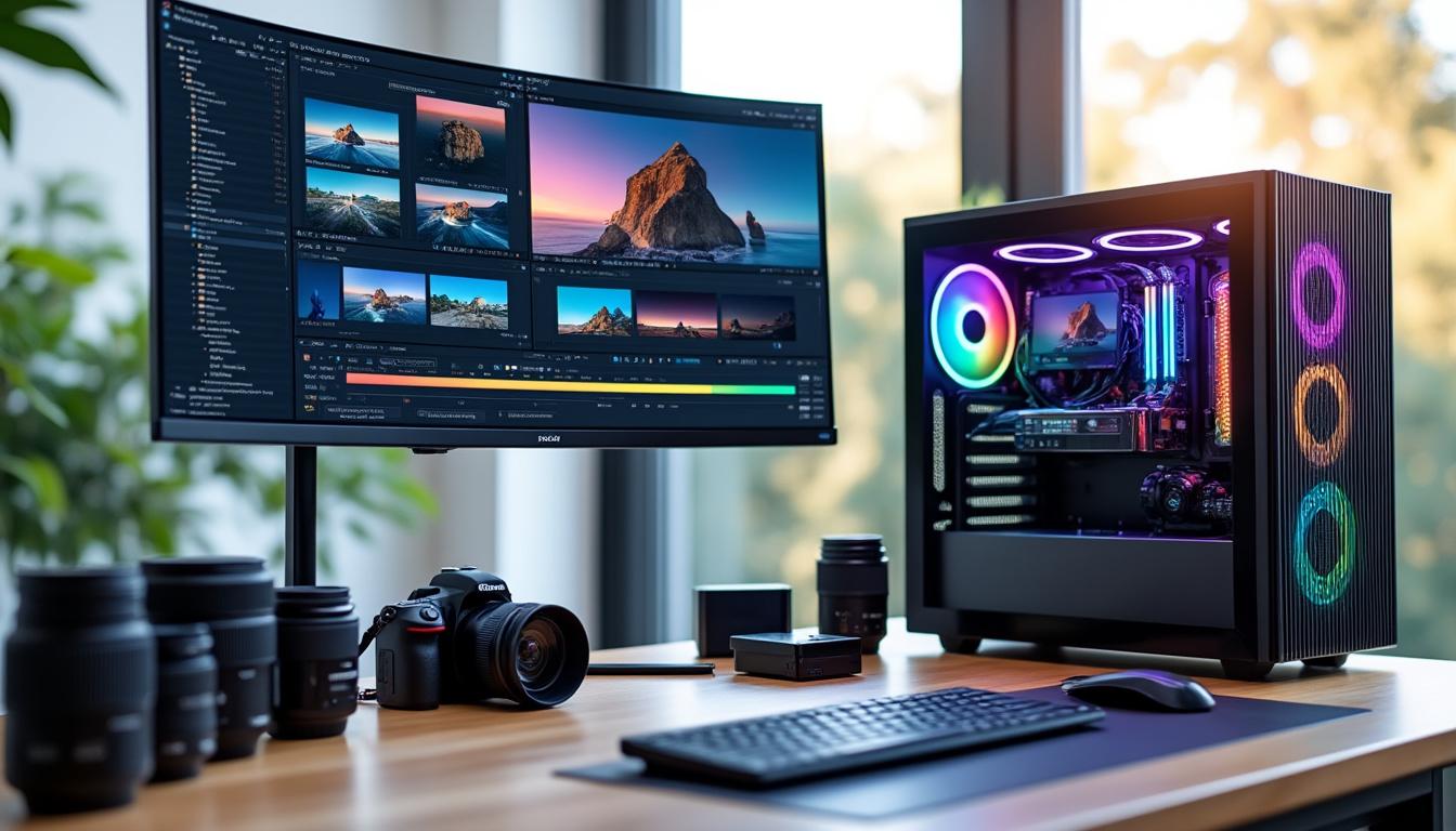 découvrez comment choisir l'ordinateur parfait pour la photographie, adapté à vos besoins professionnels ou amateurs, pour un rendu optimal de vos images.