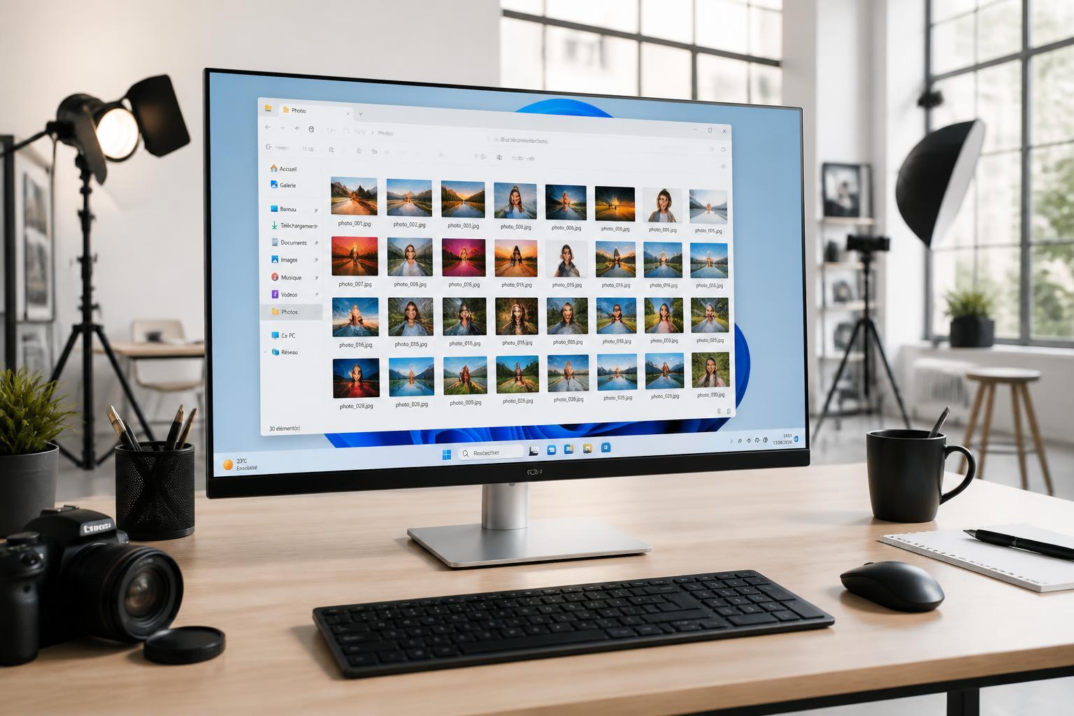 découvrez comment afficher les miniatures de photos sous windows 11 pour organiser efficacement vos fichiers et retrouver vos images en un coup d'œil.