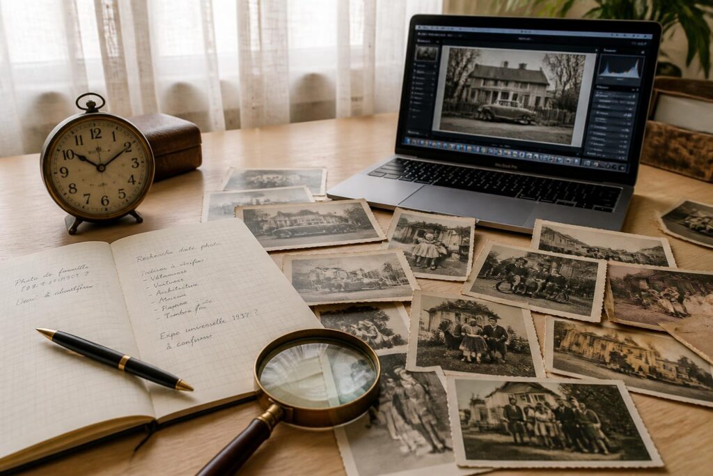 découvrez des astuces simples et efficaces pour identifier la date d’une photo, et apprenez à décrypter les indices visuels et techniques pour dater vos souvenirs.