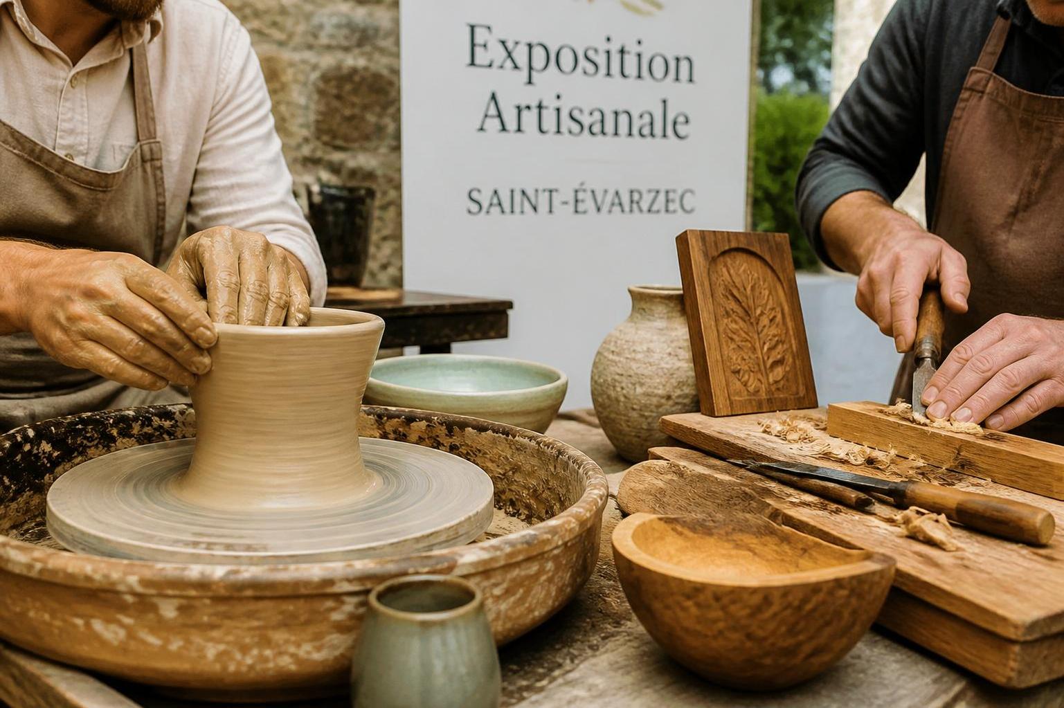 découvrez l'exposition à saint-évarzec qui célèbre le savoir-faire authentique des artisans locaux et met en lumière leurs créations uniques.
