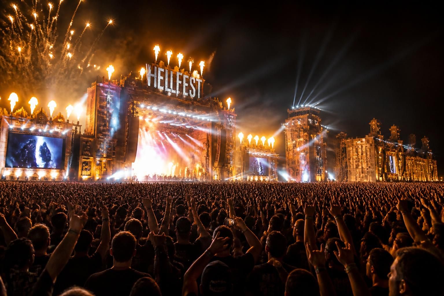 Hellfest fête ses 20 ans : 300 groupes et 10 scènes pour une édition exceptionnelle 7 découvrez l'édition exceptionnelle du hellfest pour ses 20 ans, avec 300 groupes répartis sur 10 scènes pour un festival de musique métal et rock inoubliable.