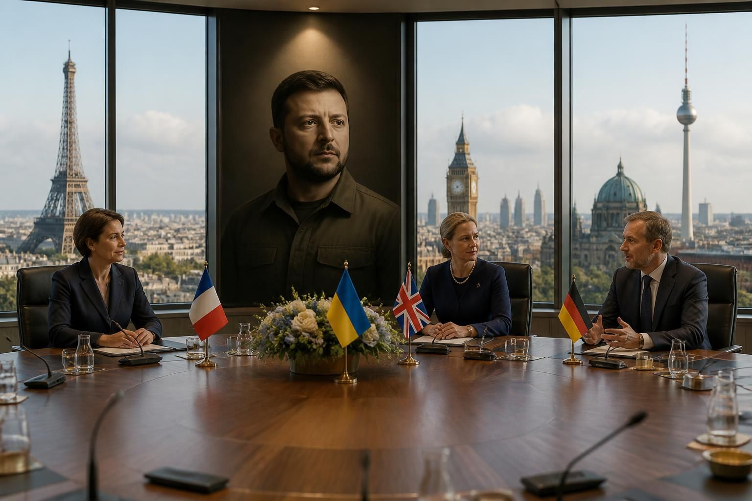 Paris, Londres et Berlin appuient la proposition de Zelensky pour un dialogue direct avec la Russie 1 paris, londres et berlin soutiennent la proposition de zelensky visant à engager un dialogue direct avec la russie pour favoriser la paix et la résolution du conflit.