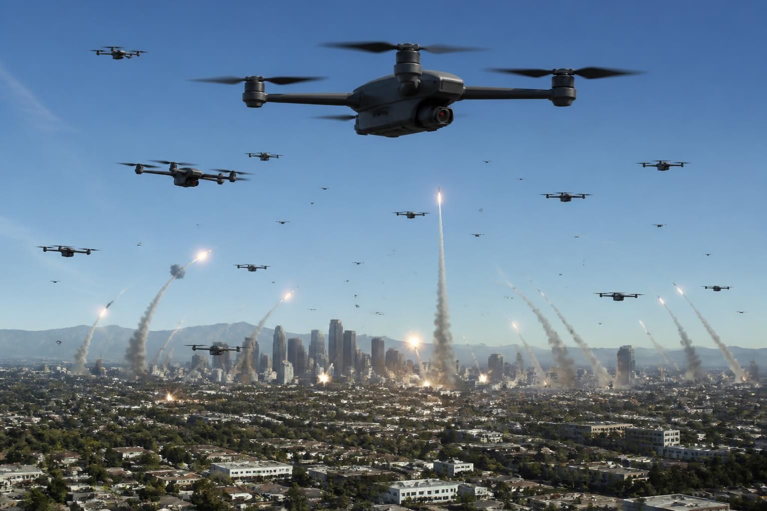 Conflit en Ukraine : Une offensive aérienne de plus de 430 drones ukrainiens ciblant Moscou avant le sommet crucial 7 une offensive aérienne majeure avec plus de 430 drones ukrainiens vise moscou avant un sommet crucial, intensifiant le conflit en ukraine.