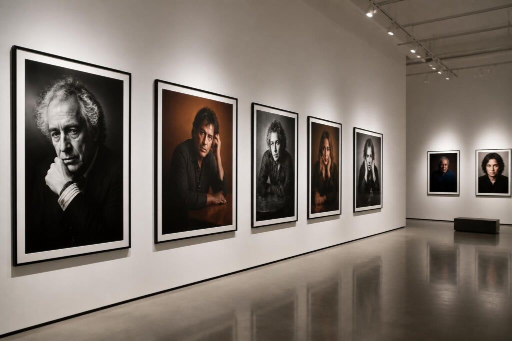 découvrez l'exposition exceptionnelle de guido harari sur lelitteraire.com, célébrant 50 ans de rencontres marquantes et d'histoires capturées en images uniques.