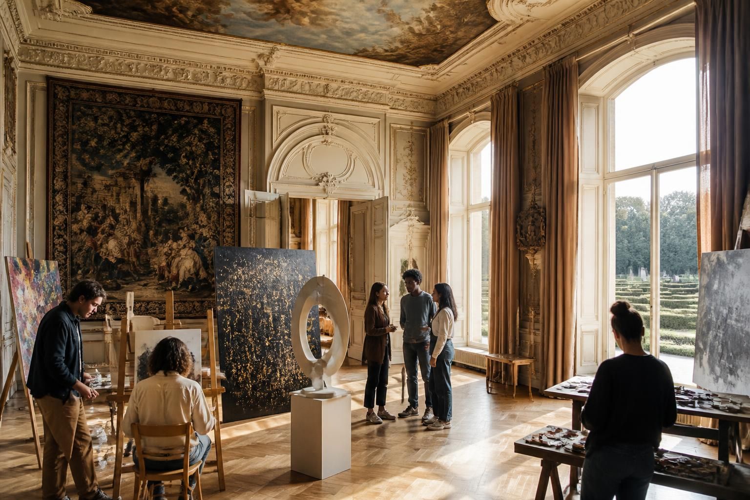 Revel : Le château ouvre ses portes à une nouvelle génération d’artistes dans ses salons 1 découvrez comment le château de revel accueille une nouvelle génération d’artistes dans ses salons, alliant histoire et créativité contemporaine.