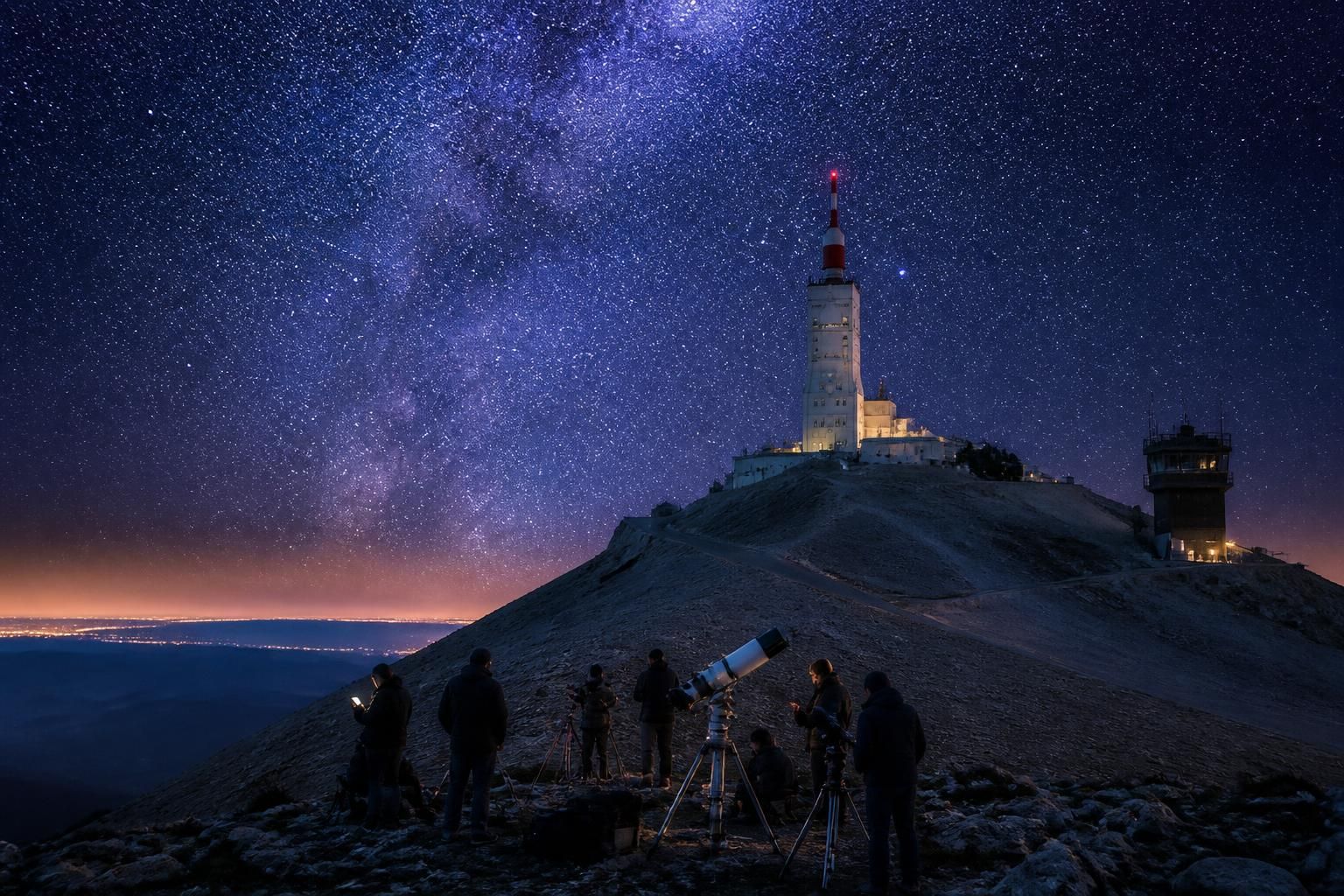 découvrez le ventoux cet été dans le vaucluse en explorant l'astronomie et la photographie nocturne pour des nuits magiques sous les étoiles.