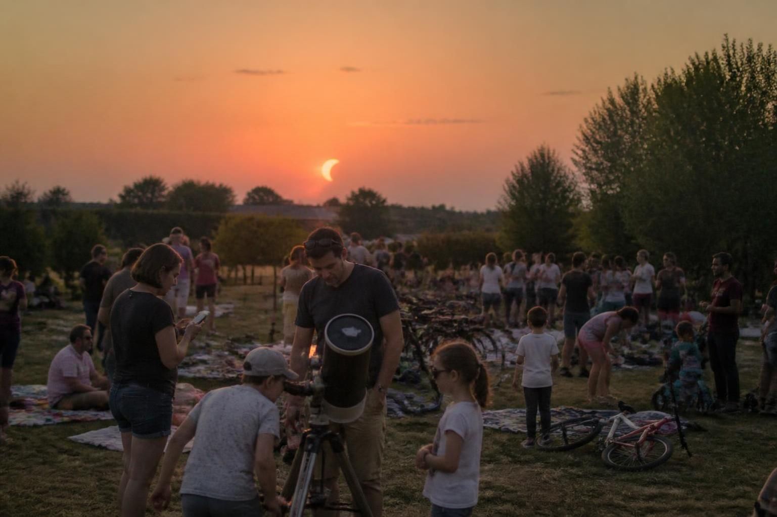 à plaisance-du-touch, des passionnés ont capturé l’éclipse avec émerveillement et partagent leurs magnifiques images et émotions uniques.