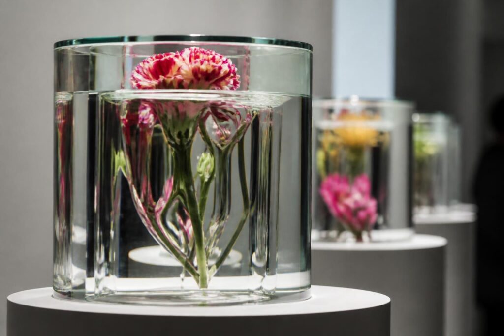 découvrez une exposition photographique captivante où la botanique se mêle à l'illusion, révélant le talent unique d'une artiste passionnée par la nature et la magie visuelle.