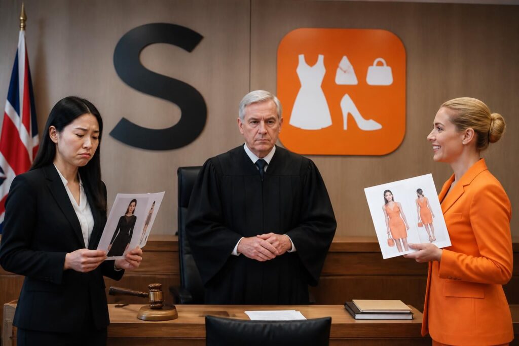 shein perd son procès au royaume-uni contre temu, après avoir accusé la plateforme d’appropriation illégale de ses photos.