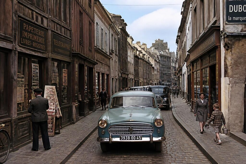 découvrez le faubourg saint-aignan en 1954 à travers des images rares qui révèlent l'ambiance et l'histoire de cette époque fascinante.