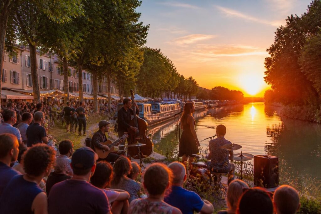 découvrez cinq sorties incontournables cet été : concerts en plein air sur le canal du midi, le festival map vibrant et des spectacles de théâtre de rue captivants à ne pas manquer.