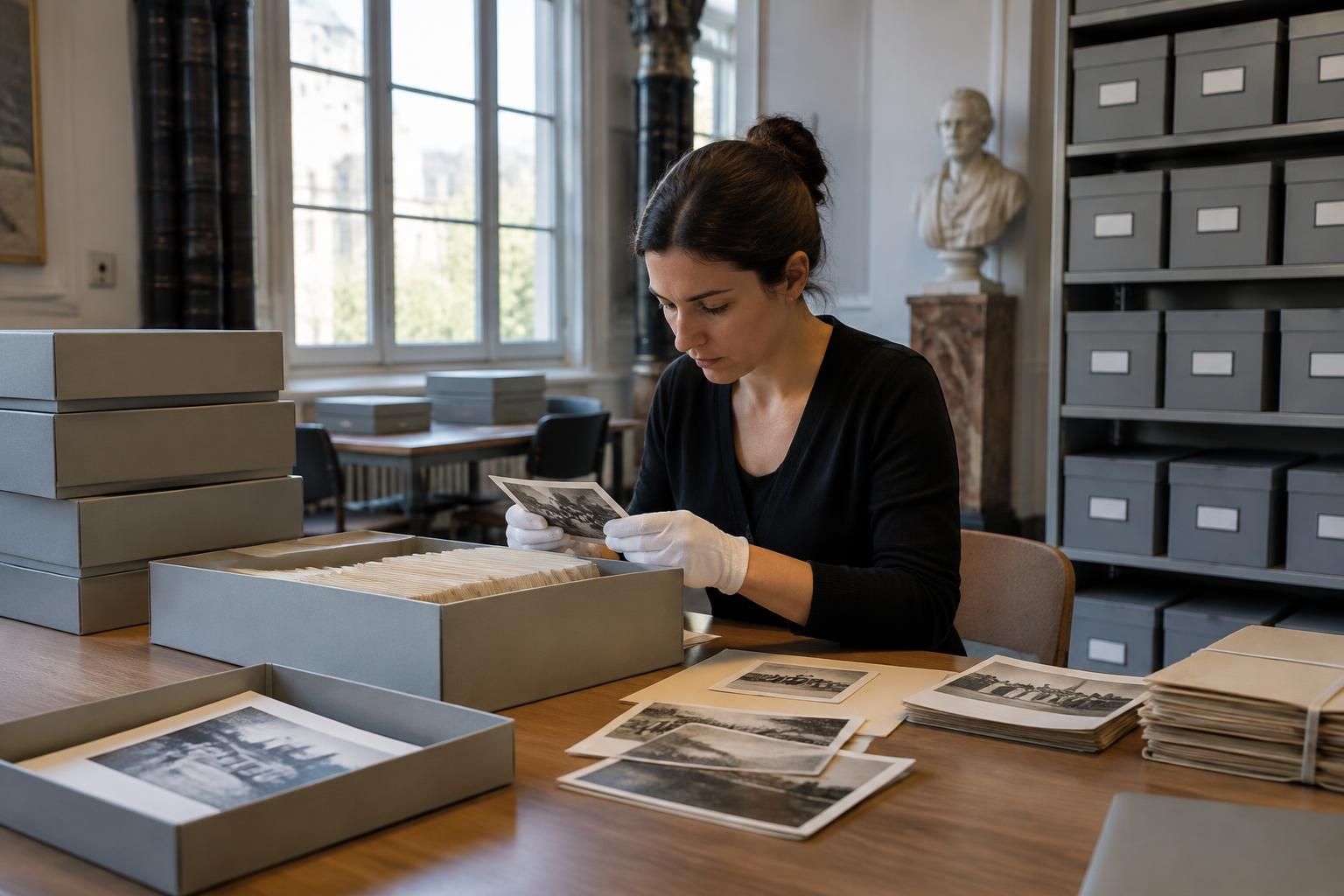 Dans l’Ain, les Archives départementales célèbrent 200 ans de photographie et invitent le public à découvrir leurs coulisses 7 dans l’ain, les archives départementales célèbrent deux siècles de photographie et ouvrent leurs coulisses au public pour découvrir leurs collections.