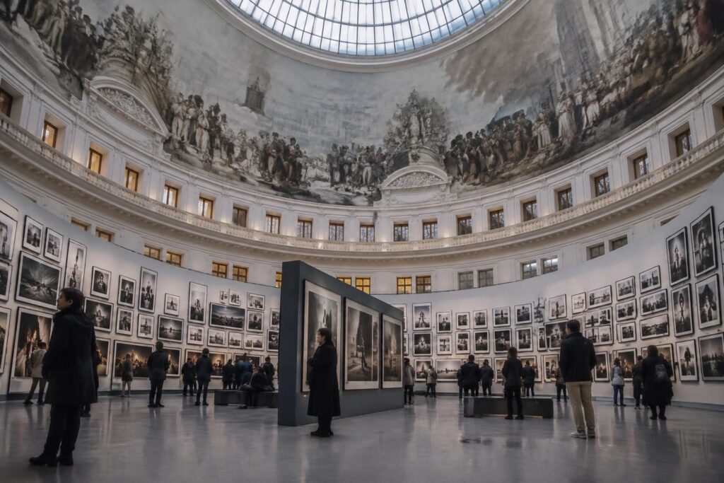 à la bourse de commerce, explorez 700 chefs-d’œuvre photographiques et découvrez les histoires, les regards et les secrets qu’ils révèlent.