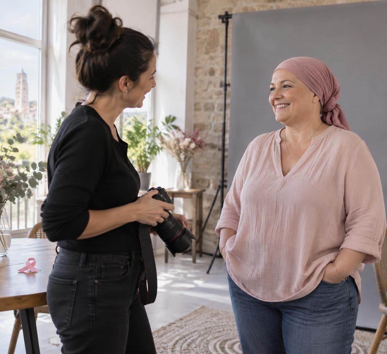 « Venez comme vous êtes » : en Tarn-et-Garonne, des photographes se mobilisent contre le cancer du sein 7 en tarn-et-garonne, des photographes se mobilisent contre le cancer du sein avec une campagne qui invite chacune à venir comme elle est.