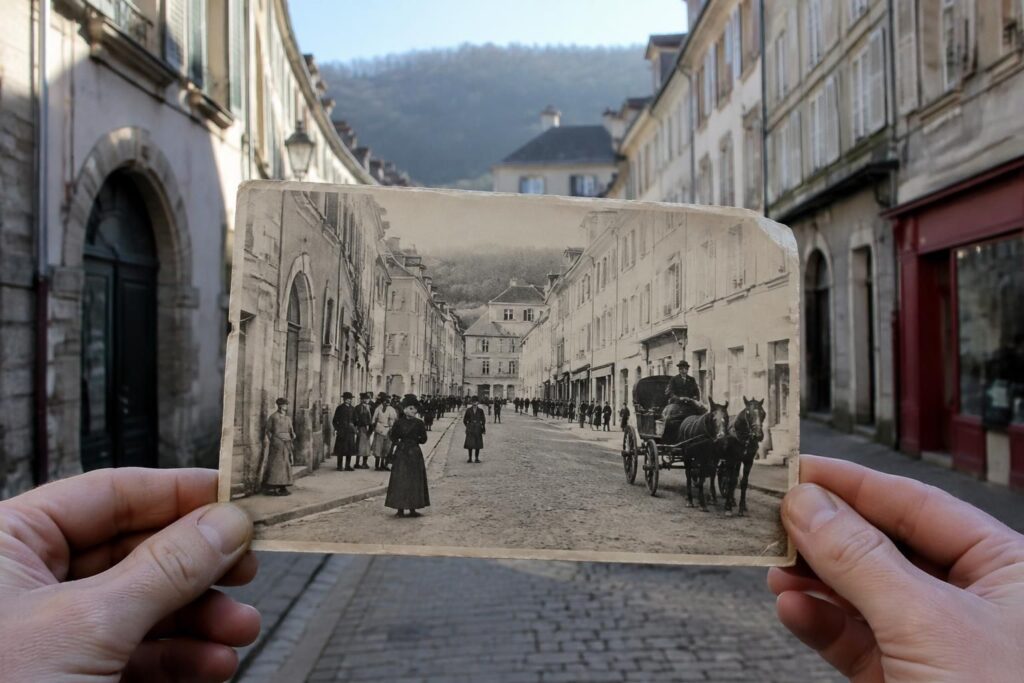 à remiremont, cette photographie insolite met en lumière un pan méconnu de l’histoire locale et invite à découvrir les secrets du passé vosgien.